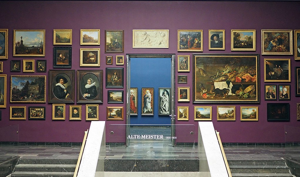 stanza interna con quadri Städel Museum